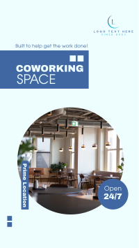 Co Working Space Instagram Story