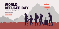 Refugee Day Awareness Twitter Post