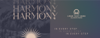 Harmony in Every Step Facebook Cover