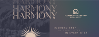 Harmony in Every Step Facebook Cover Image Preview