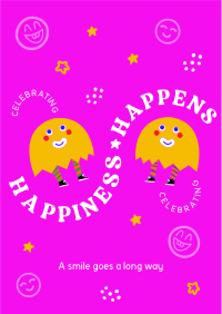 Happiness Is Contagious Flyer