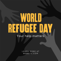 World Refugee Day Linkedin Post