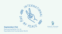Peace Hand Sign Facebook Event Cover Image Preview