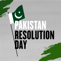 Pakistan Resolution Instagram Post Design