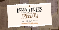 Defend Press Freedom Facebook Ad Image Preview
