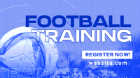 Textured Pro Football Training Video Design