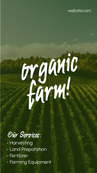 Organic Farming Instagram Story