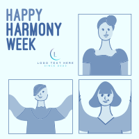 Harmony Diverse People Instagram Post