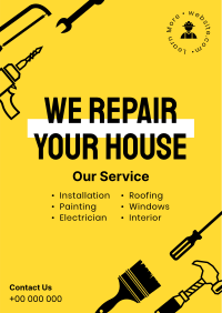 Your House Repair Poster