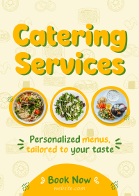 Quirky Catering Services Poster