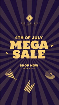 Independence Mega Sale Instagram Story Design