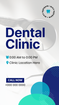 Corporate Dental Clinic Instagram Story Design