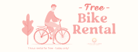 Free Bike Rental Facebook Cover Image Preview