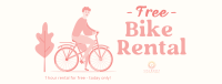 Free Bike Rental Facebook Cover Image Preview