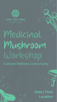 Monoline Mushroom Workshop TikTok Video