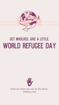 World Refugee Day Dove Facebook Story