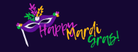 Colors of Mardi Gras Facebook Cover Image Preview