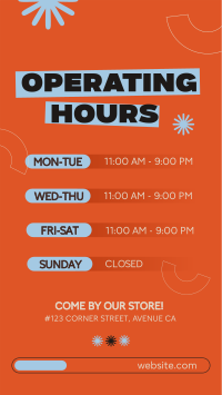  Quirky Operating Hours Instagram Reel Image Preview