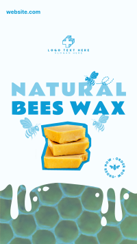 Naturally Made Beeswax Facebook Story