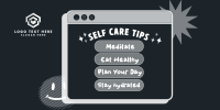 Self Care Tips Twitter Post