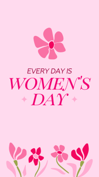 Women's Day Everyday Facebook Story