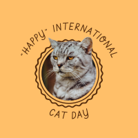 "Happy" Int'l Cat Day Instagram Post