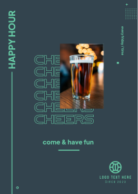 Happy Hour Flyer