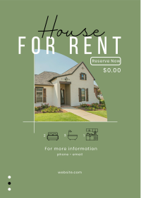 House Town Rent Flyer Design