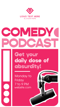 Daily Comedy Podcast TikTok Video