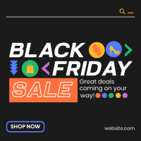 Excited for Black Friday Instagram Post Design