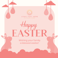 Easter Ornaments Linkedin Post