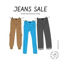 Three Jeans Instagram Post