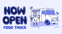 Cutesy Food Truck Mascot Video Design