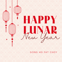 Happy Lunar New Year Instagram Post example 2
