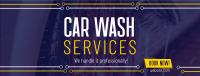 Car Wash Services Facebook Cover