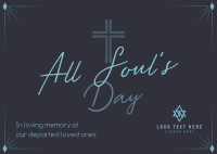 All Souls Day Postcard example 1