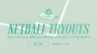 Netball Tryouts Animation
