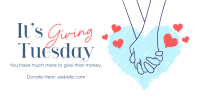 Giving Tuesday Hand Twitter Post