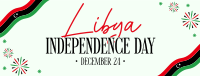 Happy Libya Day Facebook Cover Image Preview