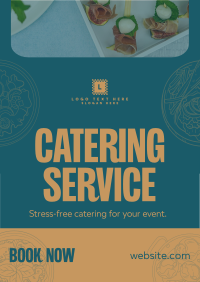 Minimalist Catering Flyer Design