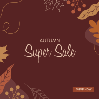 Autumn Leaves Sale Instagram Post