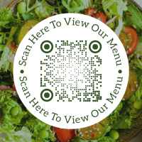 Delicious, Healthy Salad QR Code Image Preview