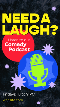 Podcast for Laughs TikTok Video