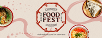 Inky Oriental Food Fest Facebook Cover