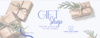 Elegant Gift Shop Facebook Cover Design