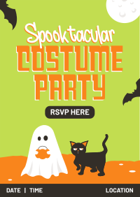 Halloween Costume Party Poster