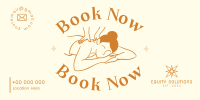 Massage Booking Twitter Post