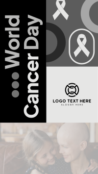 Funky World Cancer Day Instagram Reel Image Preview