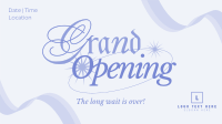 Elegant Grand Opening Facebook Event Cover