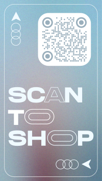 Futuristic Scan to Shop Instagram Reel Design